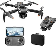 Drone with Camera, Foldable Drone for Beginners Brushless Motor Modular Batteries Fast charge 3D Flip, One Key Start/return,Gesture Selfie 3 Speed Mode drones Toys for Boys Girls