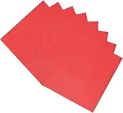 uxcell 100 Pack Toner Reactive Foil,Deco Foil Transfer Sheets 8.5"x11" A4 Hot Foil Paper for Laser Printer Scrapbooking Heat Transfer DIY Craft,Red