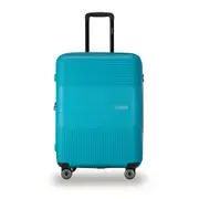 Tosca Orion Travel Suitcase Luggage Hard Case Carry Bag Medium 65x45cm Teal