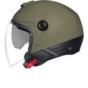 Y.10 Cali Olive Green Jet Helmet