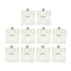 10 Pieces Headrail Support Bracket Clip for Stanard Pull Cord 3/4 Stable