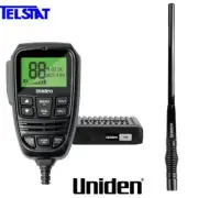 Uniden X76 5 watt UHF CB Radio with Rugged HD 3dBi/6dBi Antenna Options