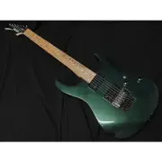 Fernandes Fr X Export Dag Dark Army Green Electric Guitar 24 Fret Floyd Rose