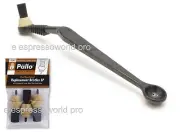 Pallo Coffee Tool Group Brush - Black & NYLON REPLACEMENT BRISTLES PACK OF 3