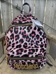 Mini Leopard Backpack MOSCHINO Brand New With Tags *Authentic*