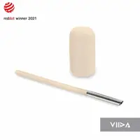 在飛比找momo購物網優惠-【VIIDA】UiU 環保便攜細吸管+杯套-裸膚米(首創異材