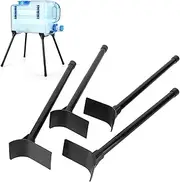 Water Dispenser Stand,Metal Storage Box Stand Rack - Foldable Camping Bucket Stands, Portable Water Bottle Stand Rack for Outdoor, Camping, BBQ, Travel