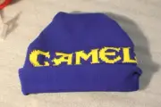 CAMEL CIGARETTES JOE BEANIE HAT BLUE AND YELLOW NEW