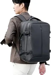 Air Backpack Vacuum Travel - Expandable Work Compression Bags,Large Water-Resistant Wet Dry Backpack for Weekend Getaway Camping Business Trip Daily Commute Urban Exploration Photography