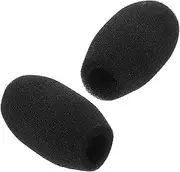 Levemolo 2pcs Microphone Protection Covers Mic Windshield Sponge for Conference Teaching Speeches Versatile Microphone Shield for Sound Extended Lifespan