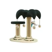 Cat Scratching Post Toy Turntable Climbing Frame Board Interactive Furniture