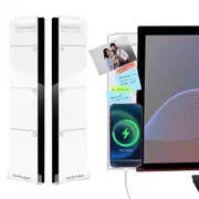 2Pcs Multi-function Acrylic Memo Board for Computer Monitor