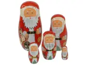 Santa Nesting Dolls set/5
