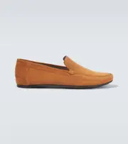 [Manolo Blahnik] Manolo Blahnik Alder suede loafers AU 7 brown