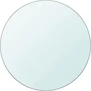Table Top Tempered Glass Round 700mm Replacement Tabletop Accessory vidaXL