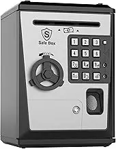 LIKE Toy Piggy Bank Safe Box Fingerprint ATM Bank ATM Machine Money Coin Savings Bank for Kids