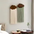 Handmade Macrame Wall Hanging Shelf Wall Hanging Ornaments Nursery