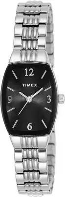 Timex Main Street Silver-Tone Expansion Ladies Watch