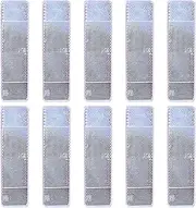 High Visibility Reflective Tape, Warning Reflective Stickers,10pcs Reflective Stickers Anti-Scratch Reflective Strips - Reflective Tape Automatic Reflective Tape Safe Des
