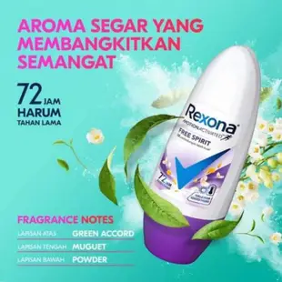 蕊娜 REXONA ROLL ON DEODORANT 製汗劑 體香劑 止汗劑 體香膏 PEWANGI KETEK