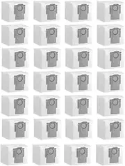 Dust Bag Accessories Compatible with S7 MaxV / S7 MaxV Plus Garbage Bag Robot Vacuum Cleaner 28Pcs Compatible with Xiaomi Roborock S7 MaxV