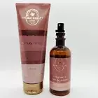 BATH & BODY WORKS AROMA COMFORT VANILLA & PATCHOULI BODY CREAM & OIL MIST NEW!