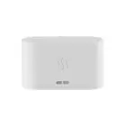 Portable Mute Flame Light Humidifier Aroma Diffuser for Home Office (White) Hot