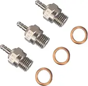 3-Pack Hot Spark Glow Plug N3 No.3 70117 Compatible with Kyosho HSP HPI Redcat 1/8 1/10 RC Nitro Engines Car Truck Buggy (N3 No.3)