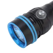 JY Scuba Diving Flashlight IPX8 Watertight 4 Modes 3600LM Dive Light With Power