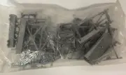Vintage Bachman HO Scale Gray Plastic Trestle Set Unopened Bag 2925