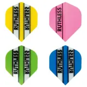 Formula Sports Ruthless Plain Standard Dart Board Darts Flights 4 Sets