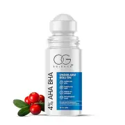 OG BEAUTY 4% AHA BHA Underarm Roll On 2% Lactic 1% Salicylic 1% Mandelic 1% 50ml