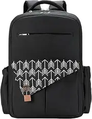 Large Backpack Diaper Bags,Two Layers Multi-function Waterproof Diaper Bag | Multi-Function Stroller Pack Large Capacity With Charging Port