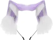 [Dickly] Fantasy Headband for Whimsical Gatherings And Celebrations, Purple White