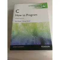 在飛比找蝦皮購物優惠-C how to program - seventh edi