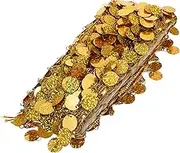 LOLIPPYY Decorative Sequin Trim for DIY Clothing Yards of Sparkling Costume Accessory Delicate Embroidery Lace for Craft Projects for Home Decor and Event Decorations