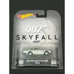 風火輪 HOT WHEELS 經典電影系列 奧斯頓 ASTON 馬丁 MARTIN DB5 007 1963 精裝 膠胎