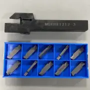 MGMN300-M 9030 3mm Insert + MGEHR1212-3 Parting Off Turning holder Lathe Tool
