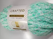 Crafted by Catherine Chunky HeatherYarn-Aqua-49.6 Yards-100% Polyester-NEW