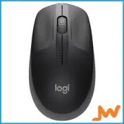 Logitech M190 Full-Size Wireless Mouse - Charcoal