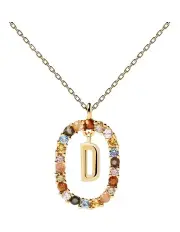 [PDPAOLA] Letter D Multi Necklace