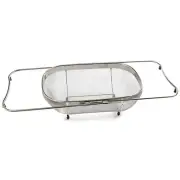 Norpro Colander Stainless Steel Expandable with Rubber Feet