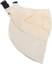 [LIFKOME] Adjustable Summer Sun Hat for Women Wide Brim Visor for Outdoor Activities Breathable Fisherman Hat with Ponytail Opening Lightweight Sun Protection Cap for Beach Hiking Khaki