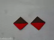 WW1 23rd AIF Battalion color patchs=one pair