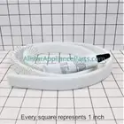 GE Washer/Dryer Combo Lower Felt Seal with Adhesive WE09X10014