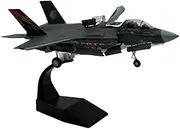 Oshhni 1/72 Scale F35 B Fighter Jet Model Aircraft Model Home Decor Figurines Diecast Plane Model Alloy Airplane Model for Shelf Bar