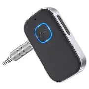 Bluetooth Wireless Receiver Car Music Call Noise Cancelling 3.5mm AUX Adapter