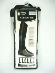 NWT TREDSTEP IRELAND CUSTOM FIT LEATHER HALF CHAPS WOMEN'S CALF 12" HIGHT 18"