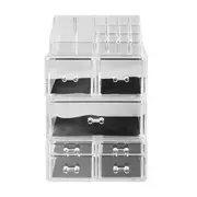 Cosmetic 7 Drawer Makeup Organizer Storage Jewellery Box Acrylic