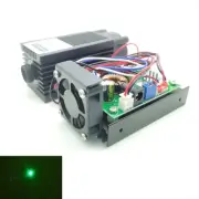 TTL 520nm 1000mW Green Focusable Dot Powerful 1W Laser Engraving Module 12V